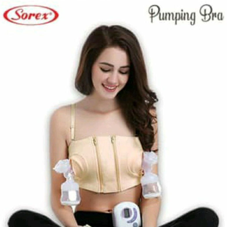 SOREX Hands Free PUMPING BRA 4432 BH Menyusui Handsfree Untuk Pompa Asi Semua Jenis Breast Pump PB4432