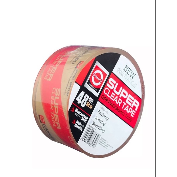 

LAKBAN DAIMARU SUPER CLEAR PREMIUM 2 INCH 50 METER ORI -BENING-