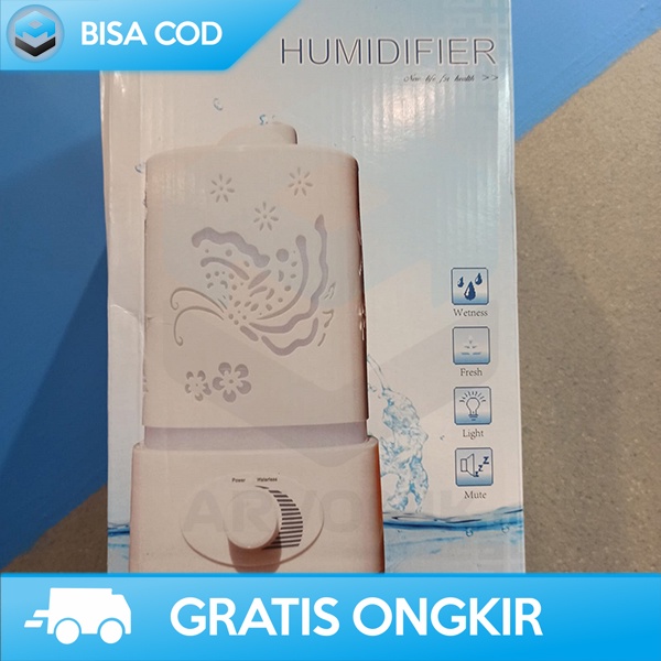 AROMATHERAPY HUMIDIFIER OIL DIFFUSER TAFFWARE HUMI H6 1500ml 7 COLOR