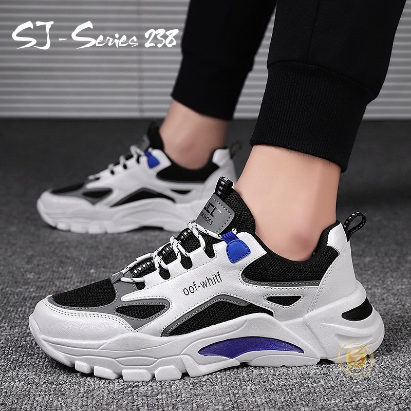 [OOS] Sepatu Sneakers Pria Trendy Kualitas Import Super Premium - 237