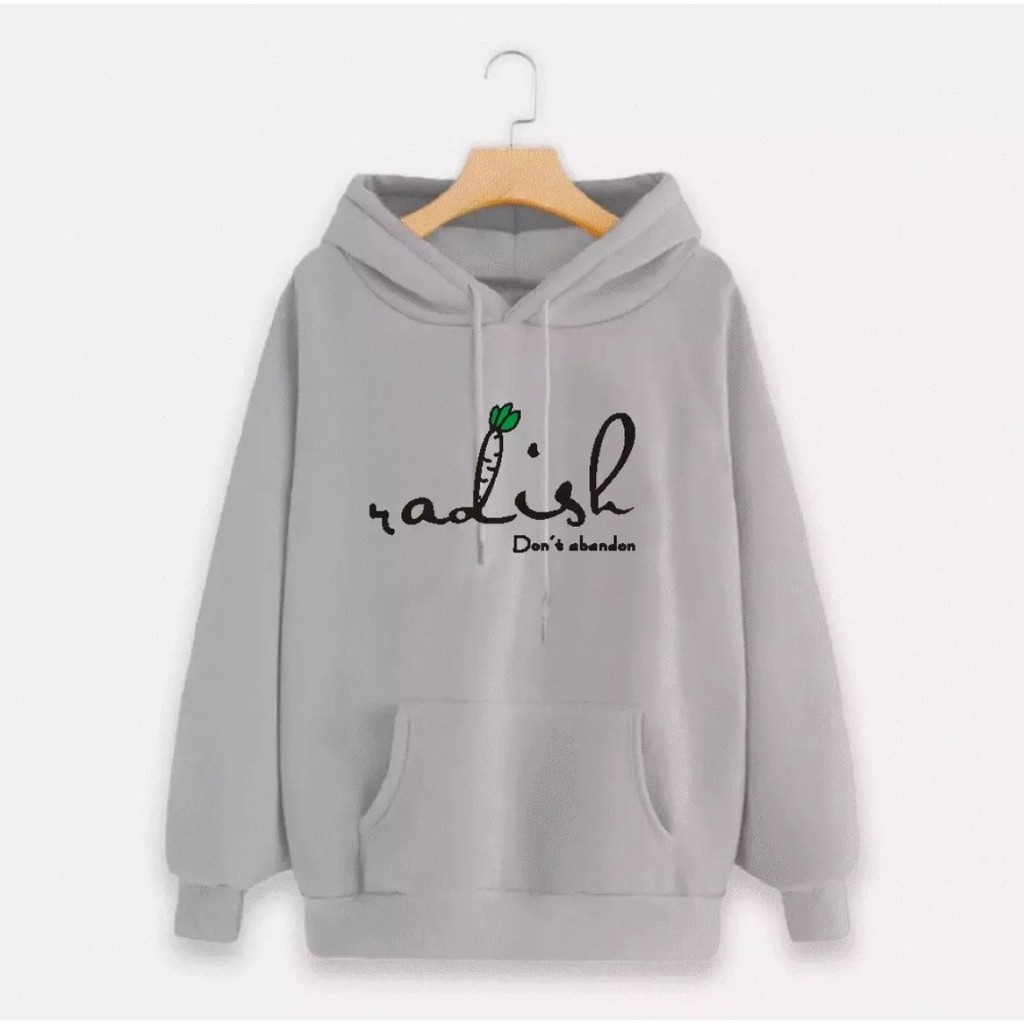 HOODIE JUMPER WANITA RADISH//HOODIE TEBAL TERBARU