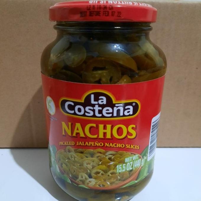 

La Costena-Nachos Pickled Jalapeno Slice/Acar Jalapeno Iris 400gram