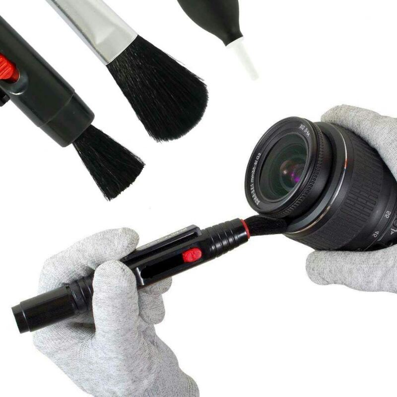 M Set Pembersih Kamera Camera Cleaning Kit 18 in 1 Willkey 19452 Black