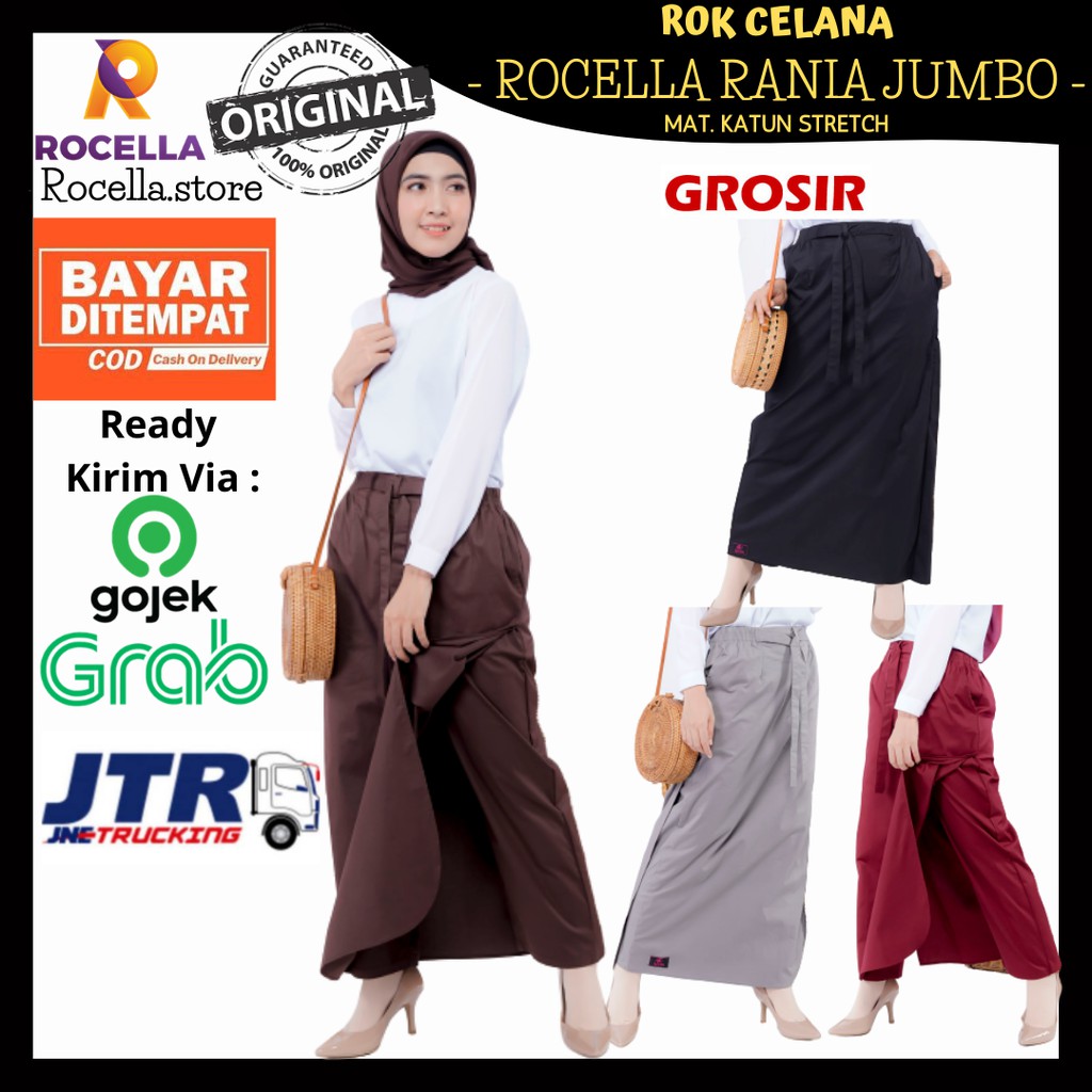 Rok super  Jumbo  Rok Big Size Rok Besar ROK CELANA  