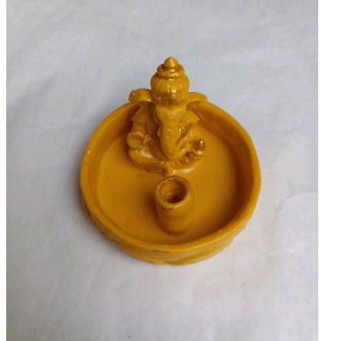 Tempat Bakar Dupa Hio Bentuk Mini Ganesha / Incense Holder Ganesha