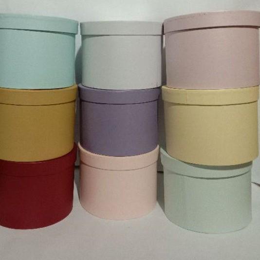

♕ Gift Box Bulat D20T12/BloomBox Flower/Round Flower Box/Box Bulat/Box Bunga/Box Bunga Bulat ✲