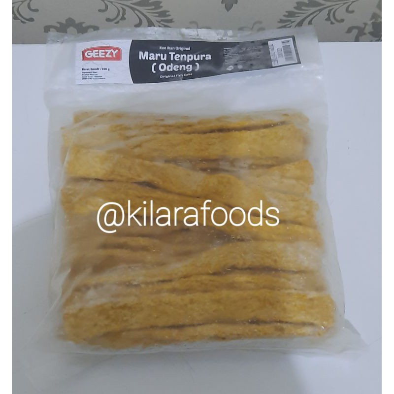 

GEEZY MARU TEMPURA ODENG 500GR / KOREAN ODENG / FISH CAKE IKAN KOREA