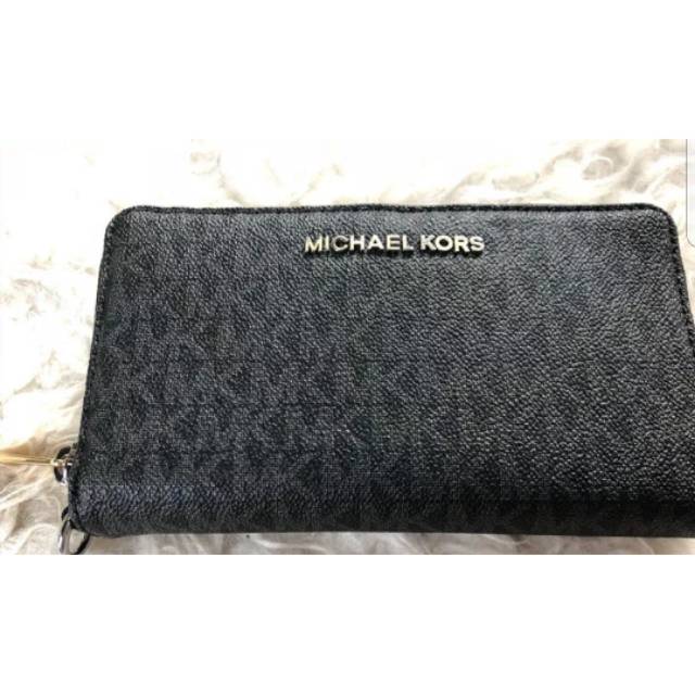 Branded Original Michael Kors MK Dompet Wallet Black