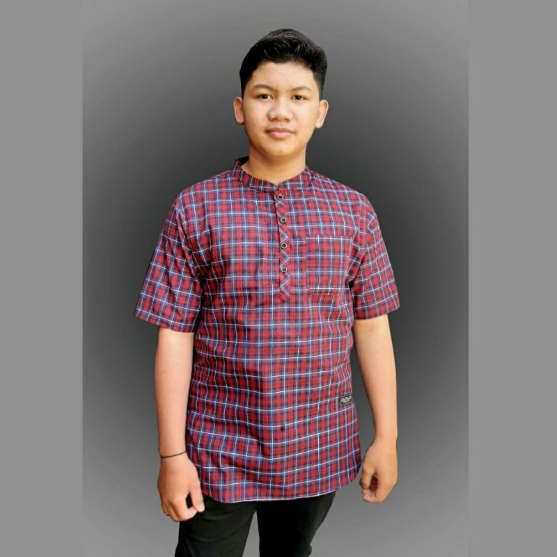 Baju Atasan Muslim Koko Anak Remaja Tanggung Laki-laki