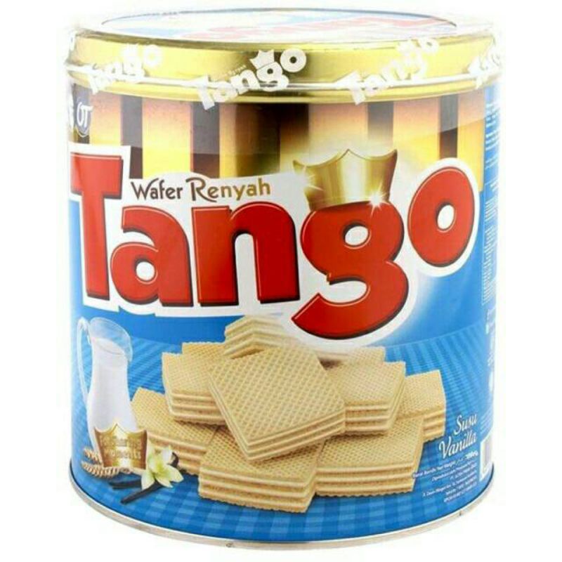 

Tango Milk Vanilla Kaleng 300gr / Wafer