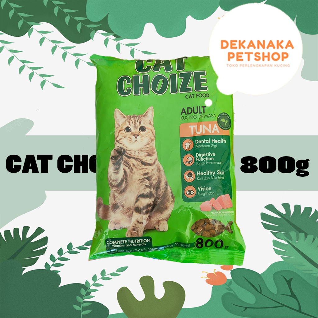 MAKANAN KUCING CAT CHOIZE ADULT 800 GR. PAKAN KUCING CAT CHOIZE. CATFOOD CAT CHOIZE