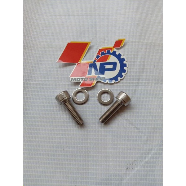 Baut stainless breket kaliper depan satria Fu injeksi satria Fu Fi