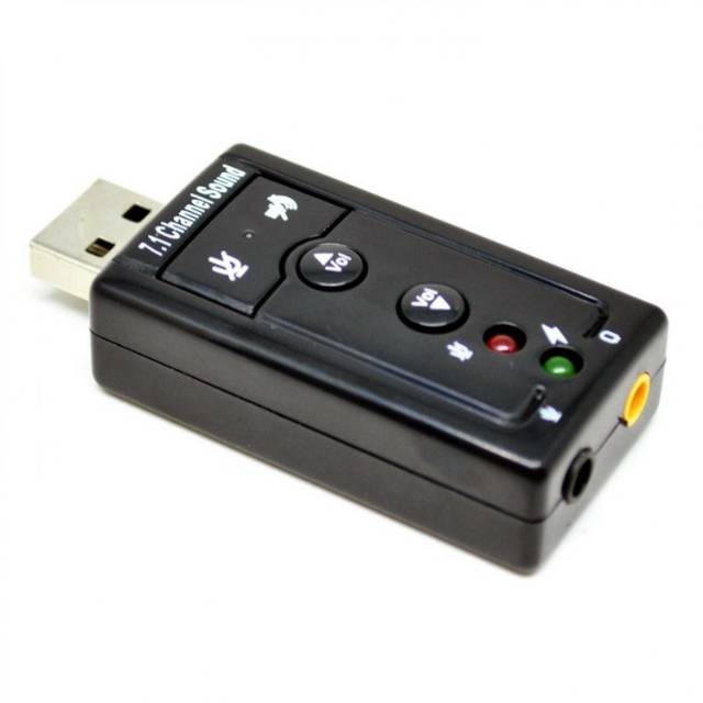 USB SOUND CARD 7. 1 CHANNEL Adapter - TC-03