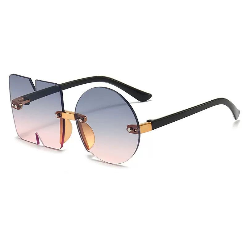 BBS KC05 Sunglasses Kacamata Hitam/Gradien (Bentuk NO) Tanpa Frame Women Fashion Anti Radiasi New Arrival Import