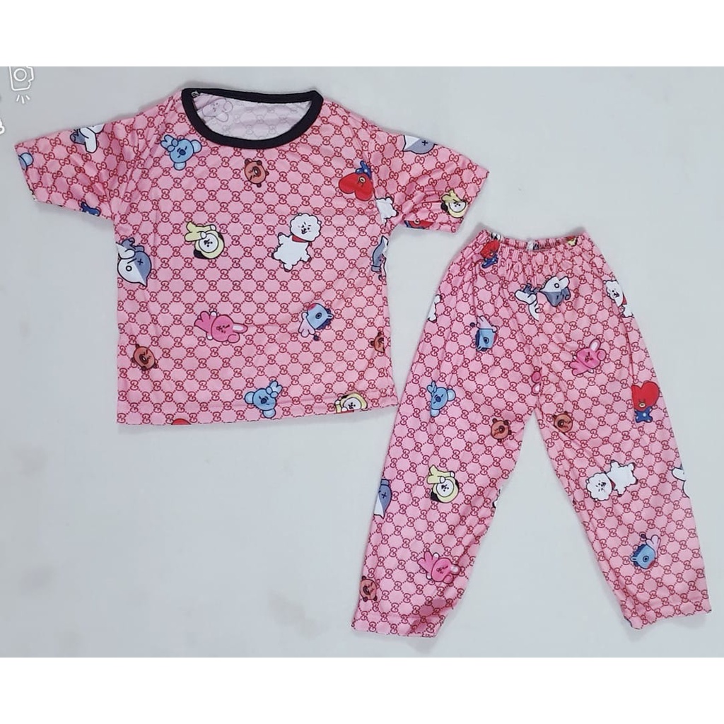 Rillo - Setelan playful colour Celana Panjang Anak / Setelan Tie Dye Anak / Tie Dye Set CP