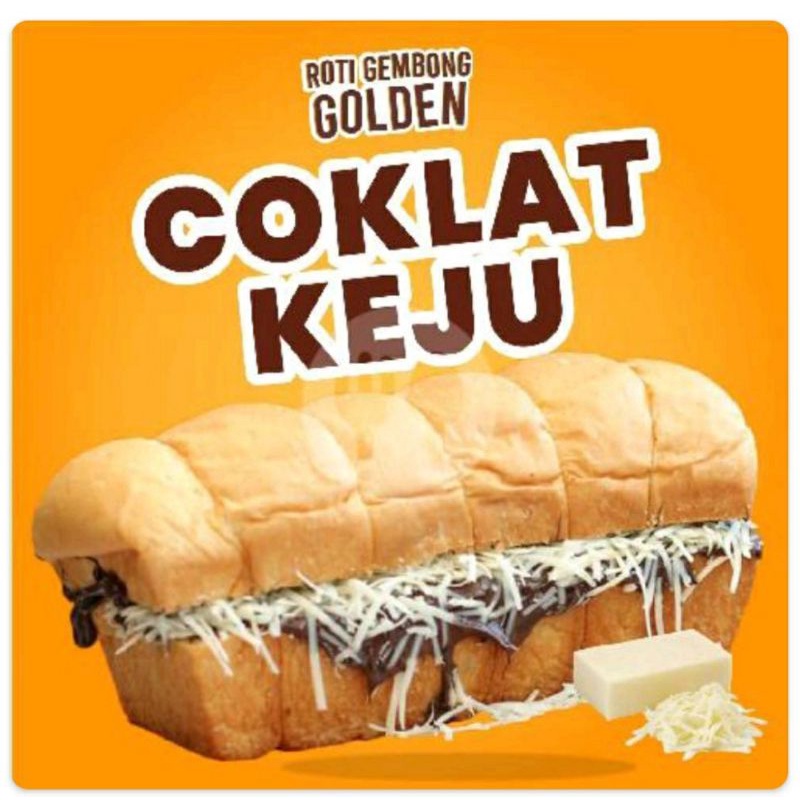Promo Roti Gembong Golden-Coklat keju