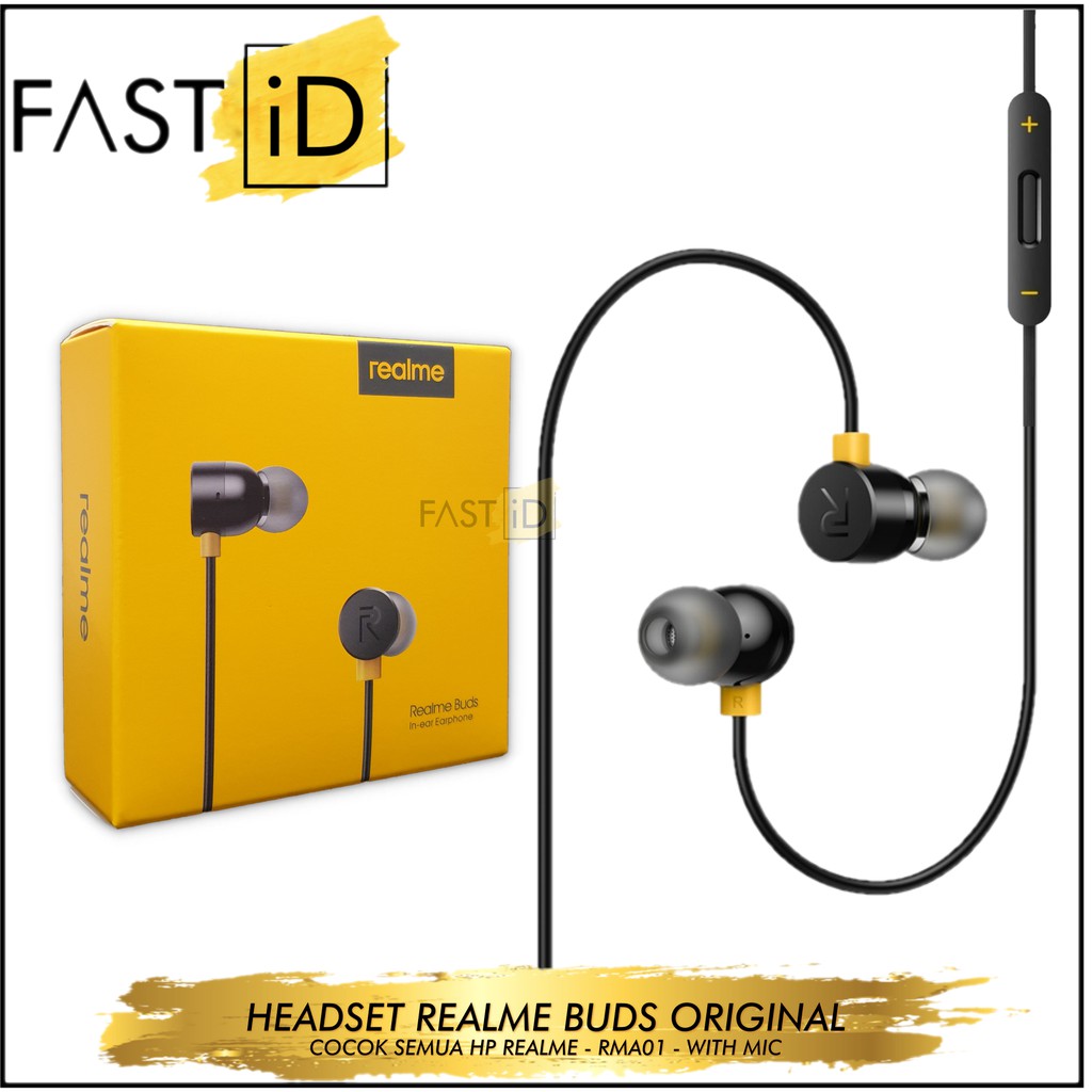 Realme Buds Original Headset Realme RMA101 Magnetic