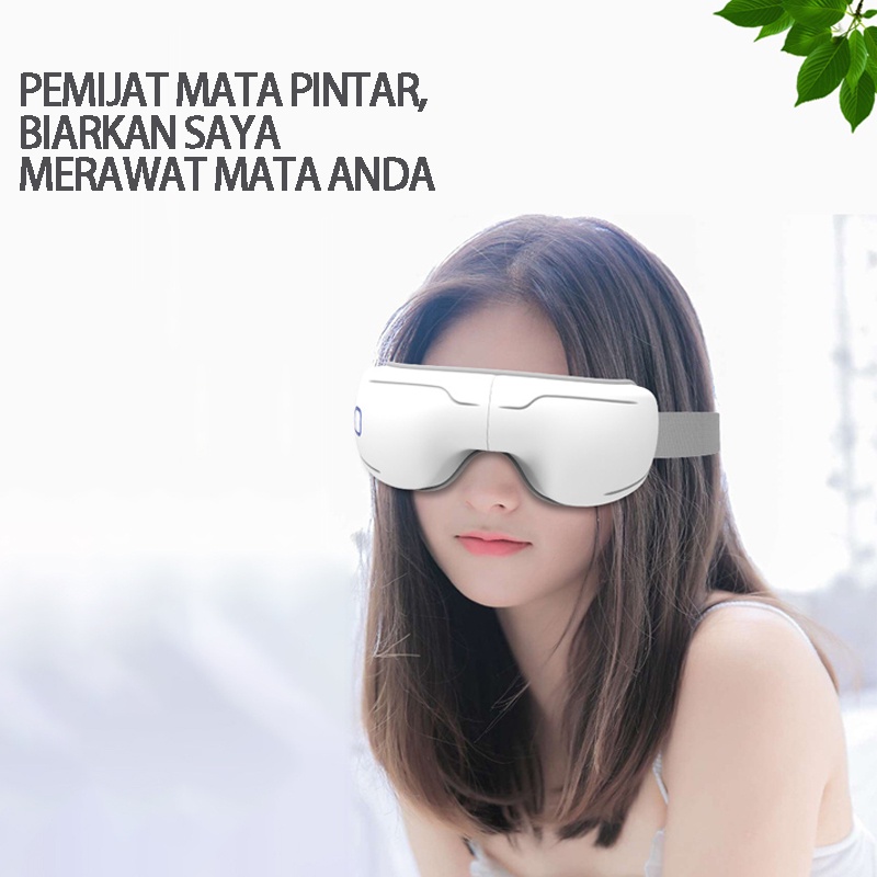 Alat pijat Mata Eye massager Alat Terapi Mata Alat pijit Elektrik Pijat Mata Kompres Panas Mata Pelindung Mata Siswa