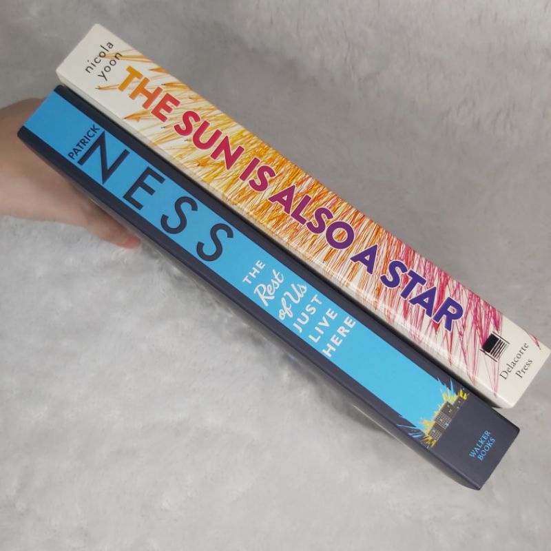 The Rest of Us Just Live Here Patrick Ness The Sun Is Also A Star Nicola Yoon Original Official Paperback Softcover Ready Stock Fiction Buku Cerita Novel Bahasa Inggris Fiksi Import English Fiction Book Supernatural Adventure Romance Thriller Romansa-2