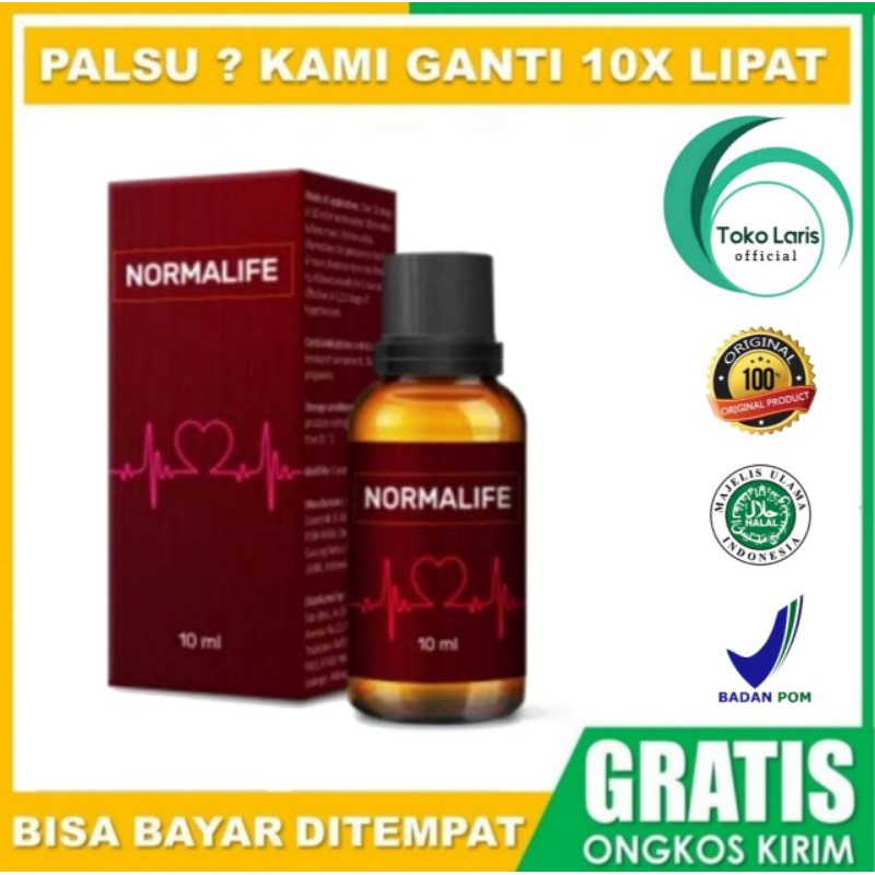 Normalife Asli Original Obat Hipertensi Membantu Menurunkan Tekanan Darah Tinggi | Normalife Tablet