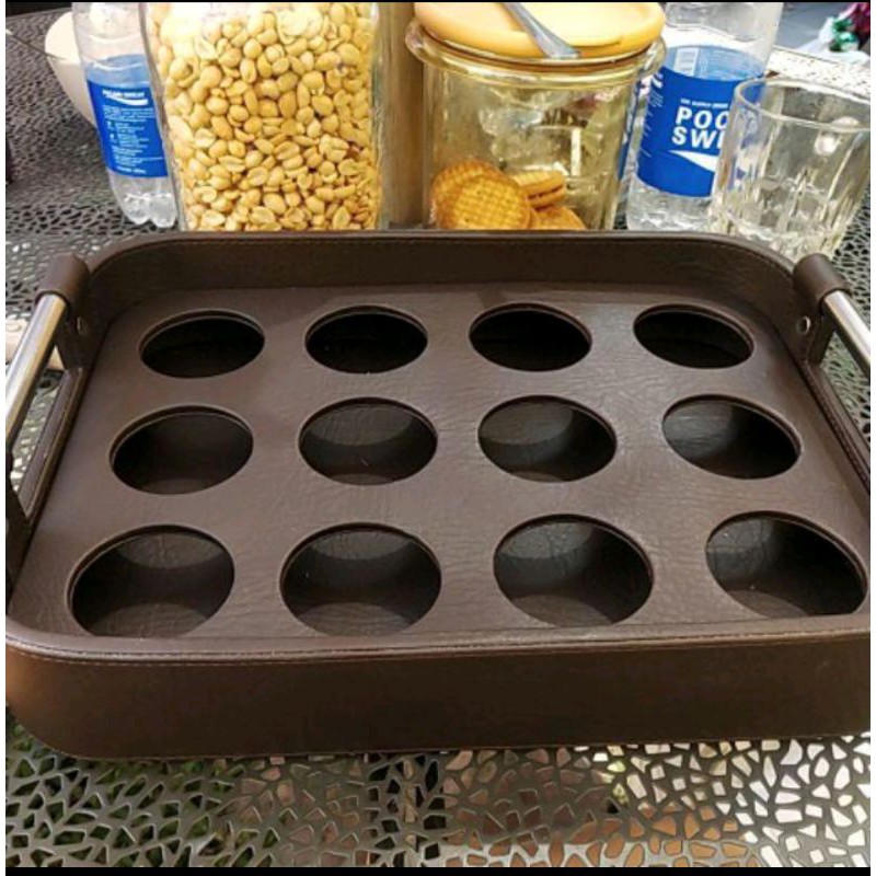 FRE PACKING KARDUS NAMPAN TEMPAT AQUA / TATAKAN Ki GELAS CANTIK / TRAY / TRAY AQUA