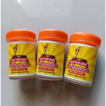 Obat gatal tradisional - Salep gatal ular kobra -