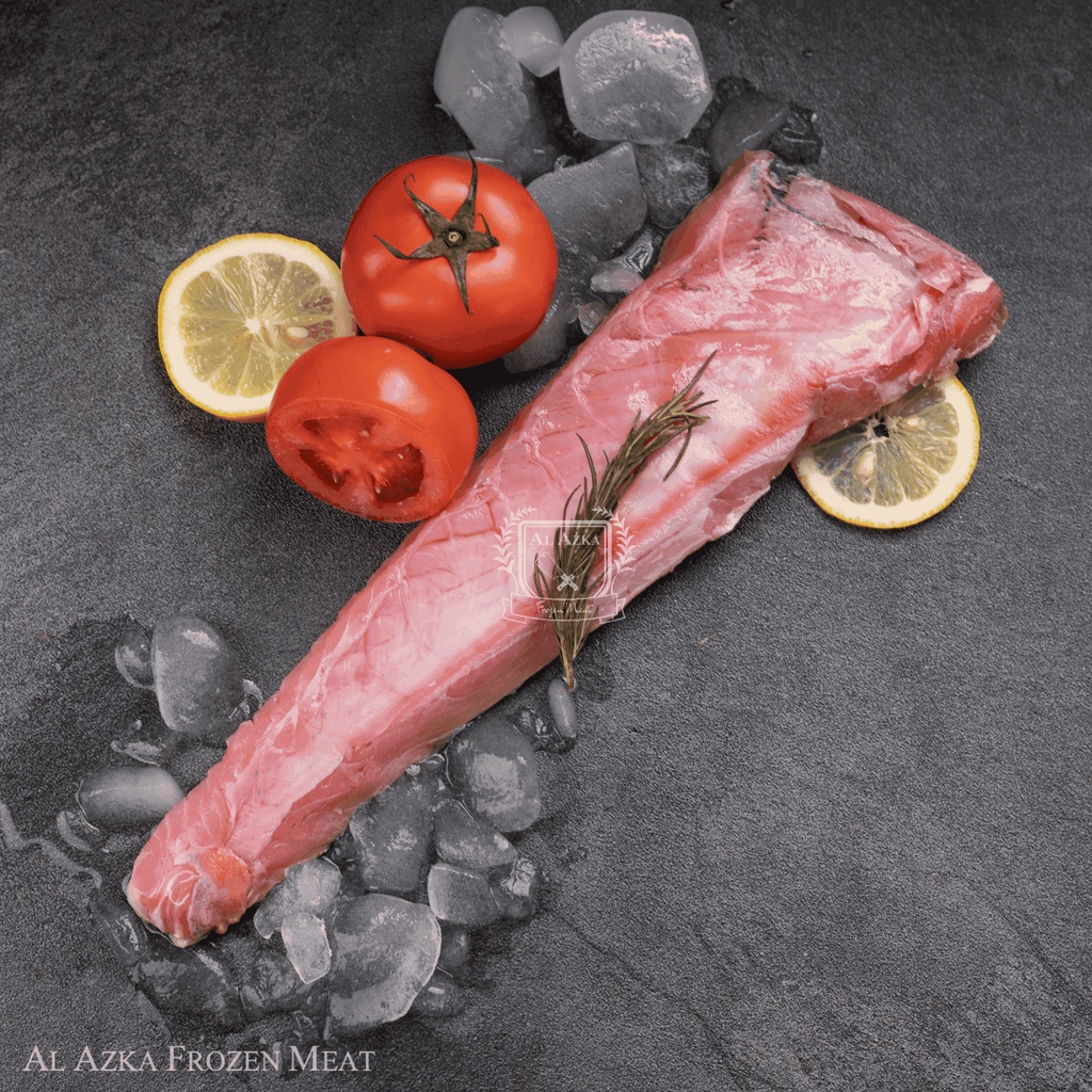 

Ikan Tuna / Tuna Belly / Dada Tuna / Perut Tuna / Toro 500 Gram
