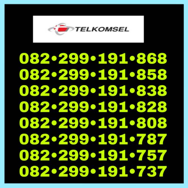 Nomor Cantik Kartu simpati Loop 808