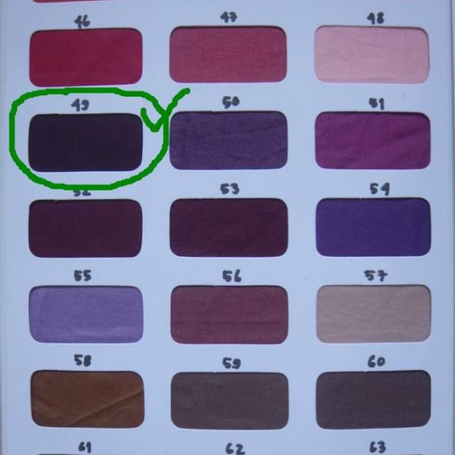 

Katalog warna 3R
