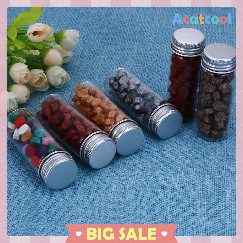 Waxlilin Segel Bentuk Oktagon Gaya Retro Anti Lengket Untuk Kartu Pos