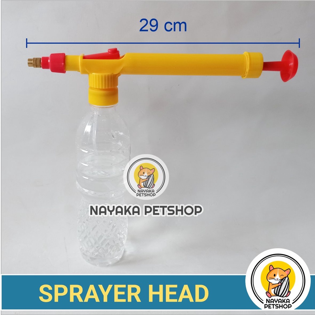 Kandila HSKU Kepala Semprotan Head Sprayer Burung Tanaman Disinfektan Botol Pompa Air