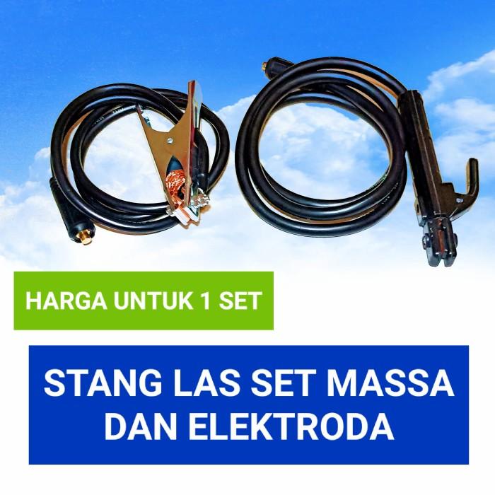 Stang/Tang Las Listrik Set Kabel Las/ Stang Massa & Elektroda Las Set