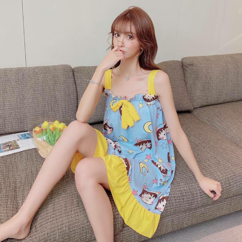 [MERCIEL.CO] - Daster Tidur Import Bahan Halus Lembut