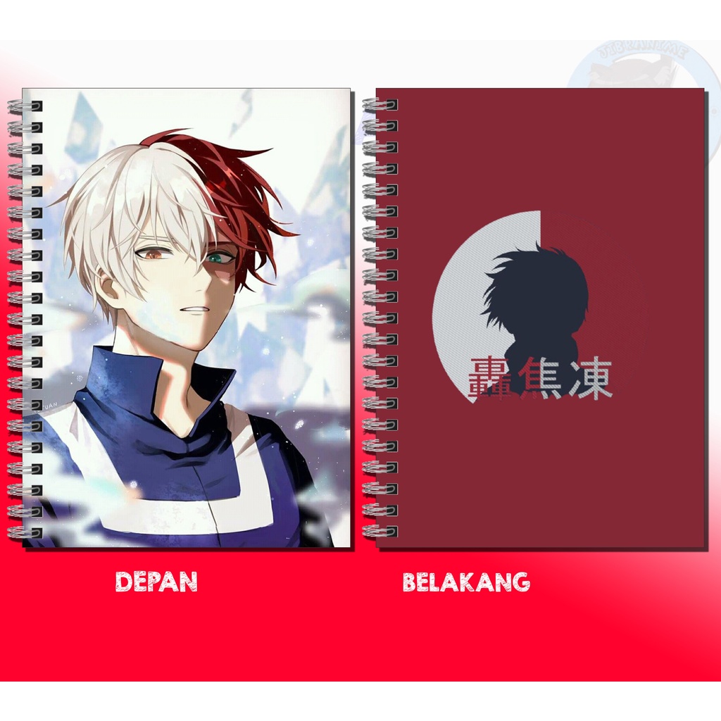 

Pocket book/Notebook/Buku catatan anime Bokuno hero