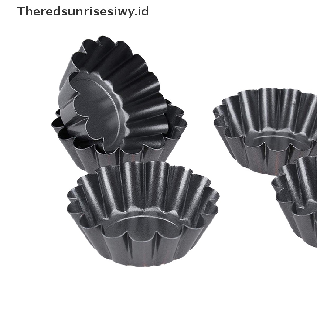 # Alat Rumah Tangga # Cetakan Kue / Pie / Pizza / Telur / Cupcake Bentuk Bunga Bahan Silikon