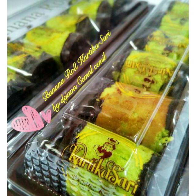 

KARTIKA SARI BANANA ROLL ISI 6 PCS