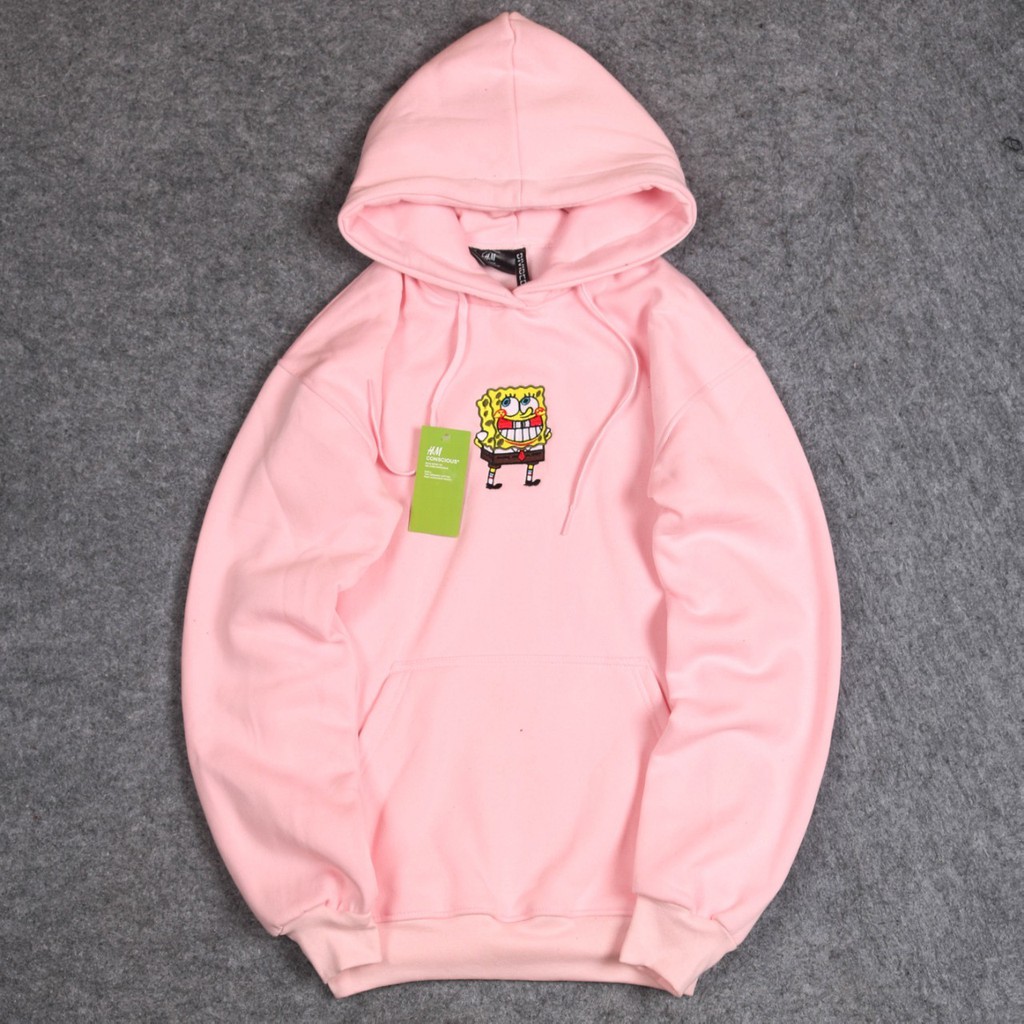 JAKET SWEATER HOODIE H&amp;M SPONGEBOB PREMIUM GOOD BRAND QUALITY