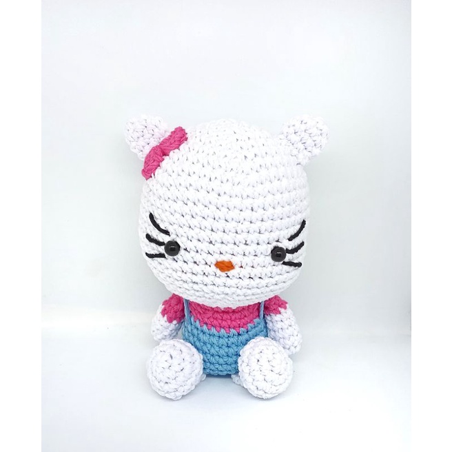 AMIGURUMI HELLO KITTY / BONEKA RAJUT / MAINAN ANAK / HELLO KITTY