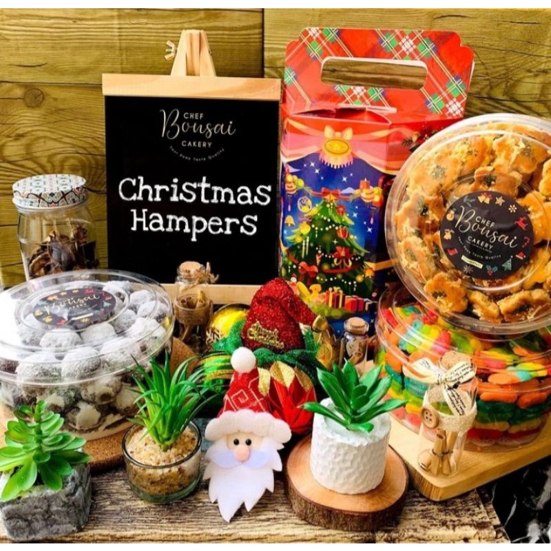

Hampers Natal isi 3 toples