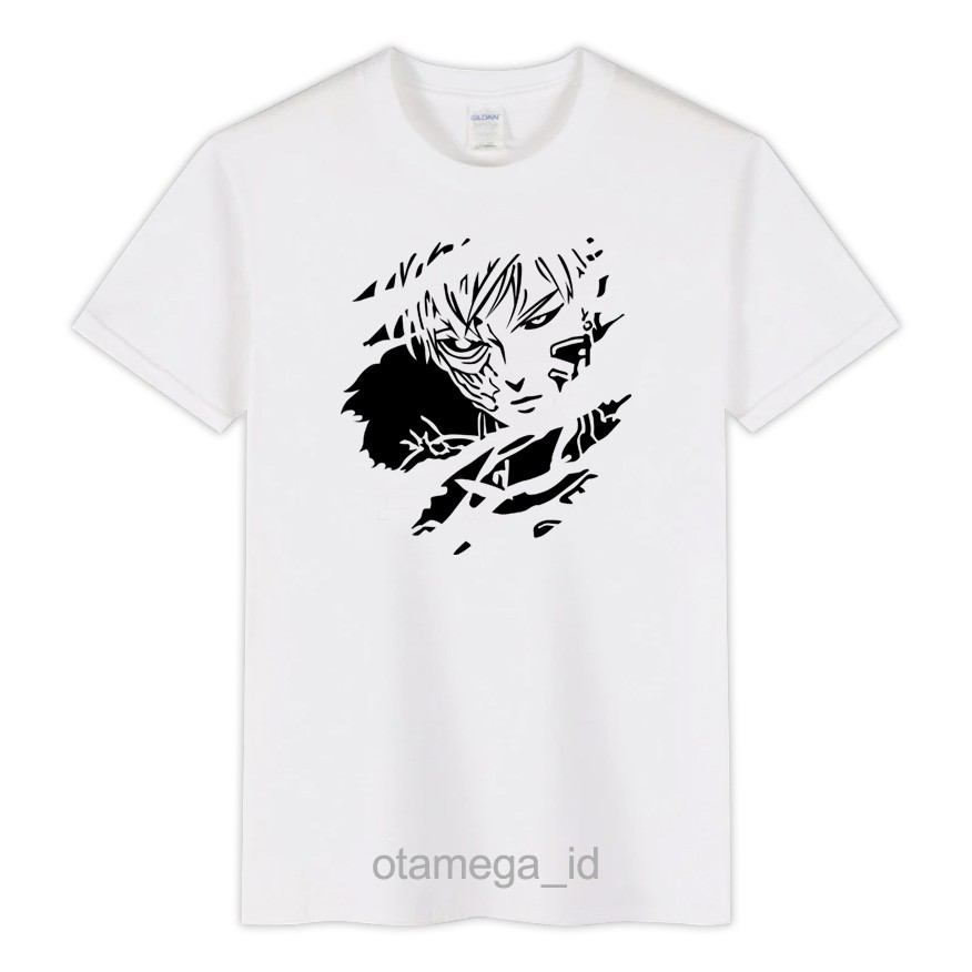 Kaos Anime GENOS - ONE PUNCH MAN Pria & Wanita/ Kaos Distro Japan Harajuku/ Kaos Cosplay Murah