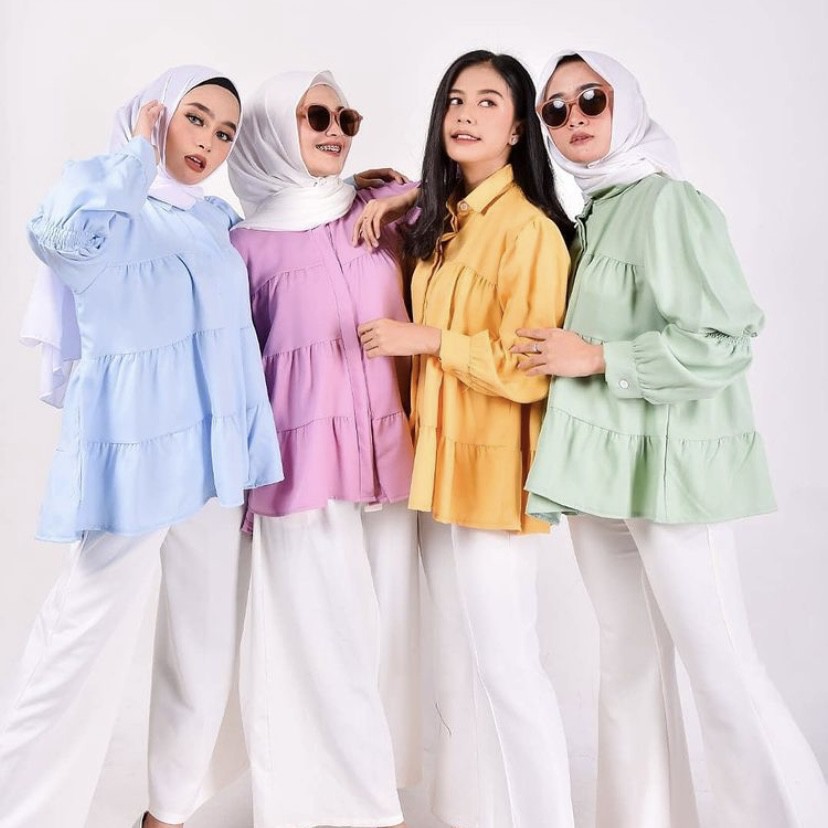 RX Fashion - kemeja laluna serut -R1