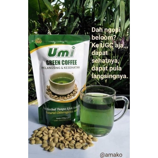 umi green cofee. original. bisa cod