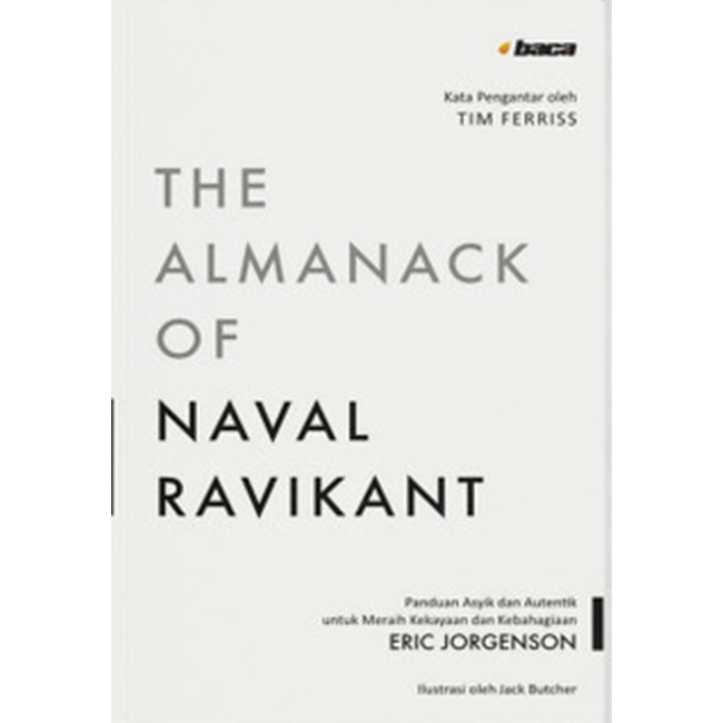 Buku The Almanack Of Naval Ravikant by ERIC JORGENSON