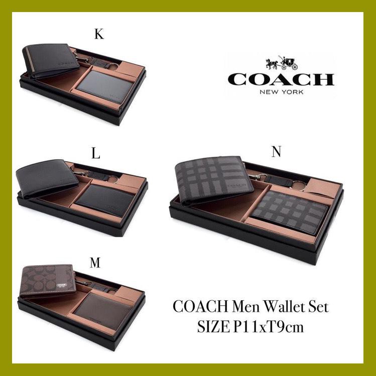 COACH MEN WALLET SET
