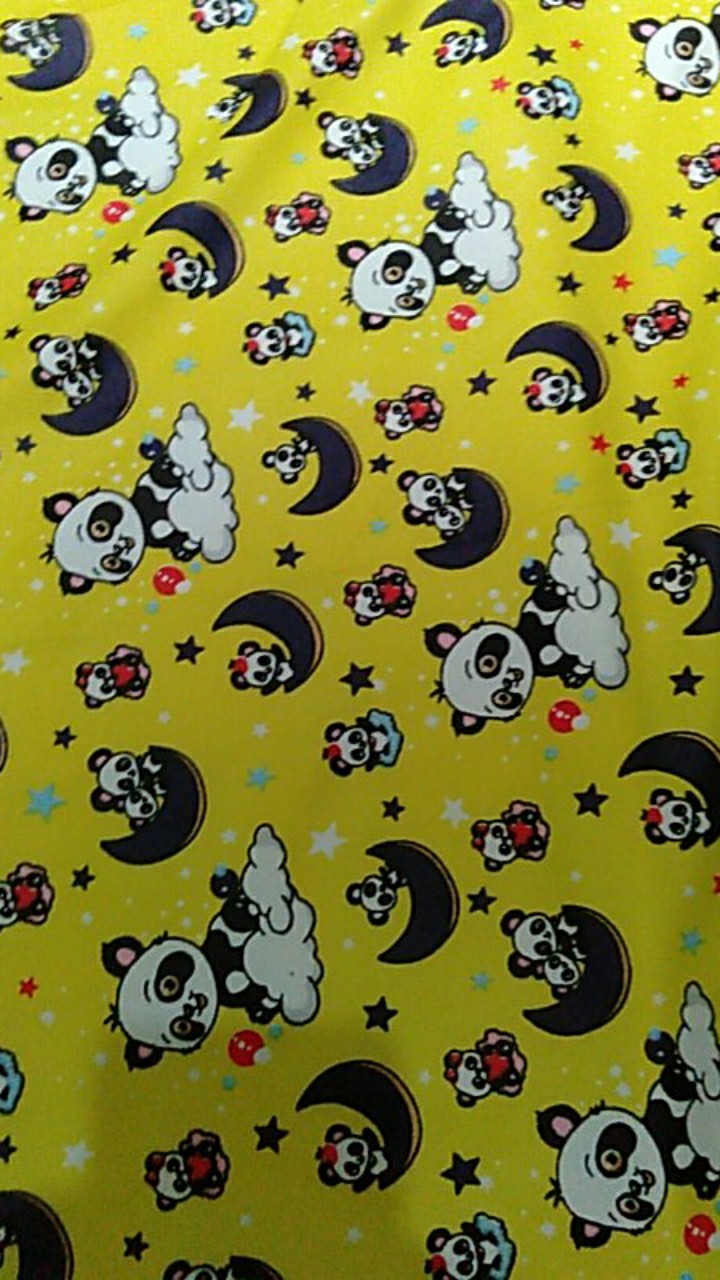 Kain Katun Sprei Disperse Murah Motif Kartun Meteran Tebal Tidak Luntur (0.5 Meter)