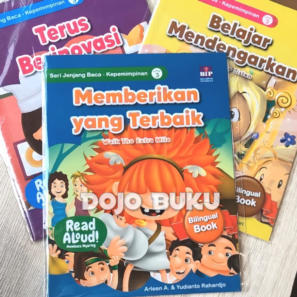 Seri Jenjang Baca - Kepemimpinan: Memberikan yang Terbaik by Arleen A. &amp; Alvin Kyuri