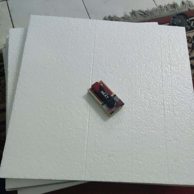 Styrofoam Lembaran tebal 3cm 50x50cm