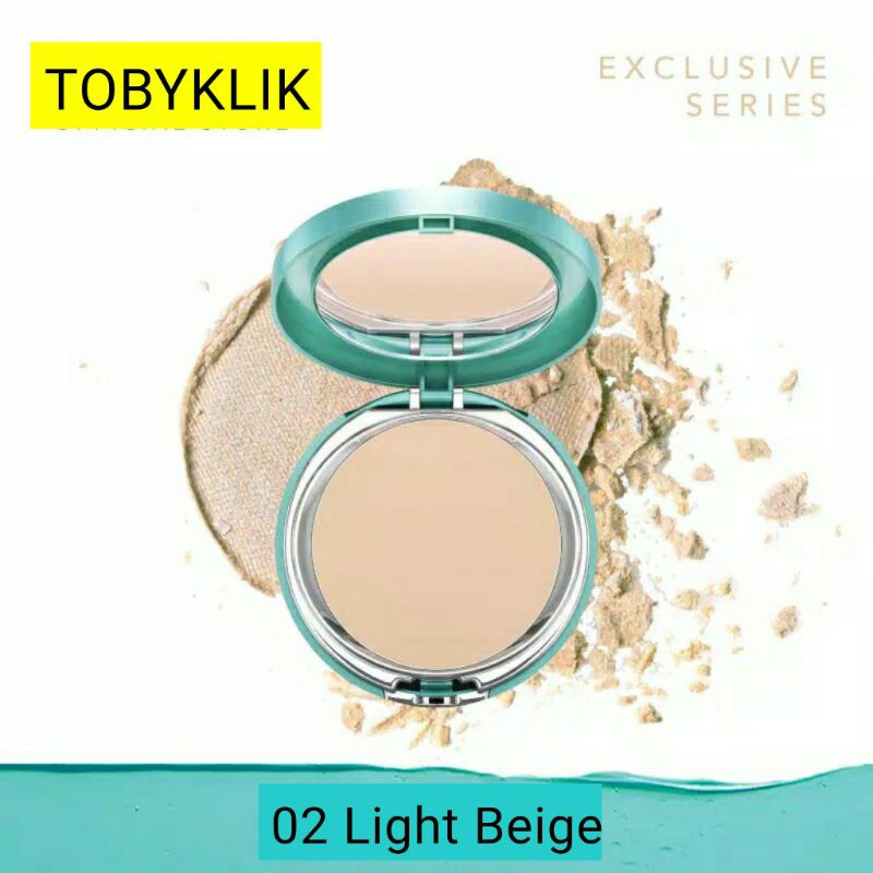 Wardah Exclusive Two Way Cake 02 Light Beige 12 g