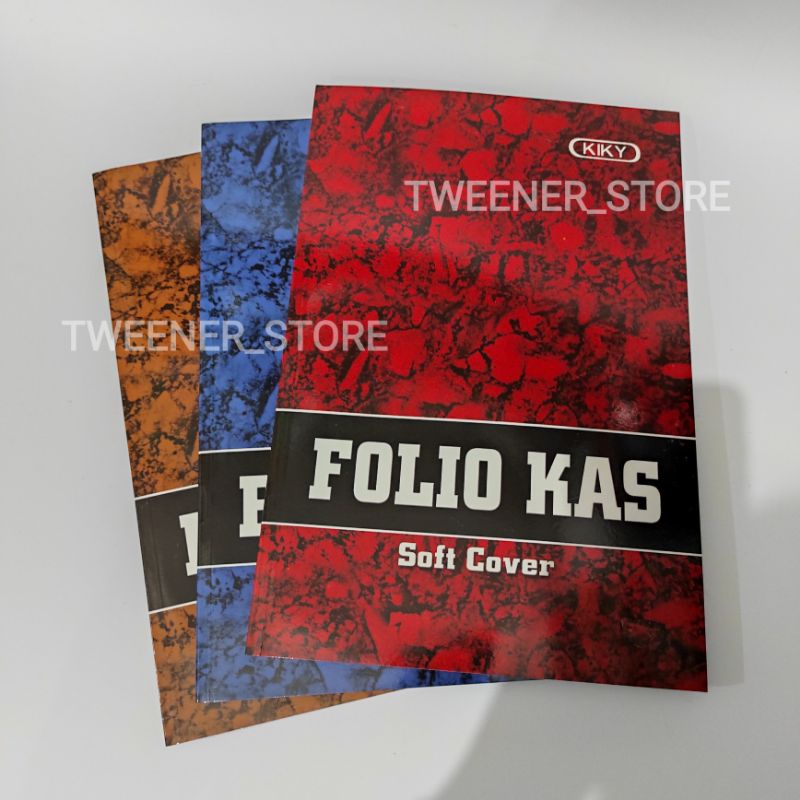 

Kiky Buku Folio Kas isi 80 Lembar | Soft Cover