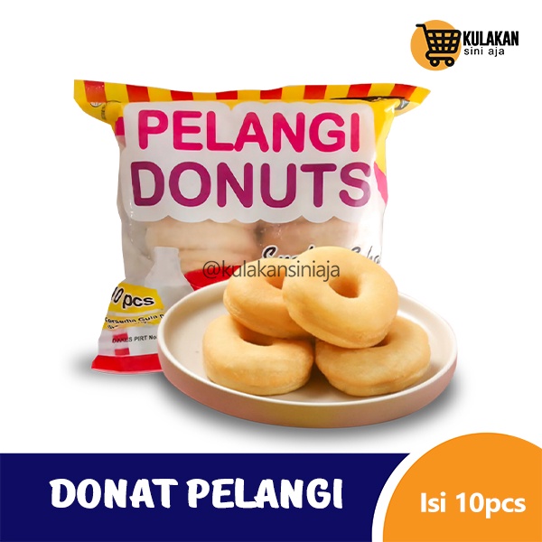 

Donat Pelangi isi 10 Pcs